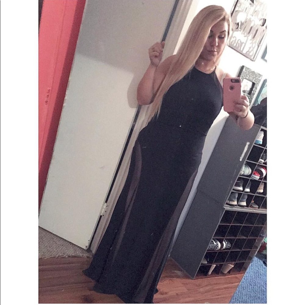 Nightway sleek dress